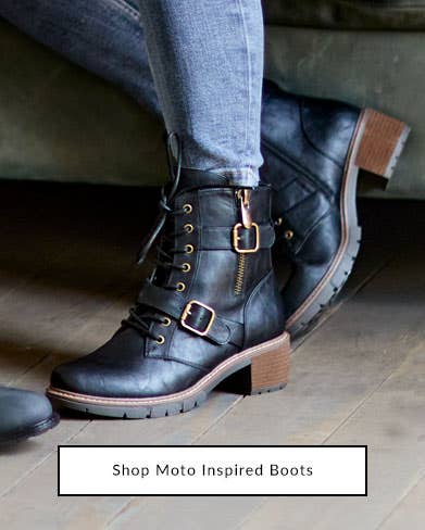 Shop Moto Inspired Boots