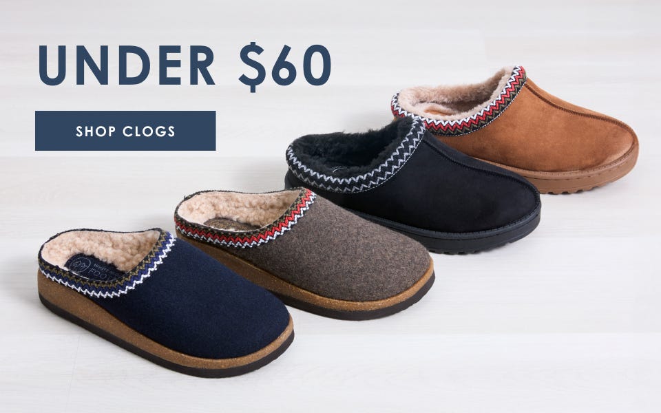 Under $60 | Shop Clogs